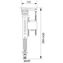 Robinet Flotteur JOLLYFILL Alimentation Basse 3/8" (12/17) - Wirquin Pro 10717733 -France WIRQUIN Soldes 2022 1026172 3