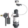 Mécanisme Wc MD2 à Câble Simple Touche + Robinet Flotteur TOPY - Wirquin 10717737