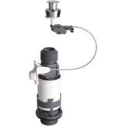 Mécanisme De Chasse MD2 PMR à Câble Et Poussoir Simple Débit - Wirquin Pro 10717744