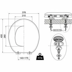 WIRQUIN Abattant WC Woody Fleurs Japonsaises -France WIRQUIN Soldes 2022 18503524 4