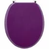 Abattant WC Woody Wirquin 20717955, Prune