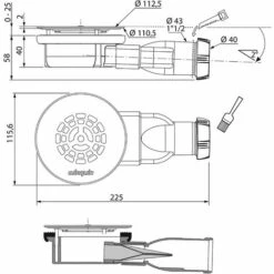 WIRQUIN Bonde De Douche Slim Pour Receveur Extra-plat -France WIRQUIN Soldes 2022 18503561 5