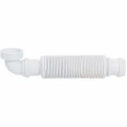 Siphon Lavabo Senzo Gain De Place D32 Wirquin 31560002, Blanc