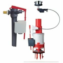 WIRQUIN Mécanisme Double Chasse A Câble Easy Clic Avec Robinet Flotteur Jollyfill