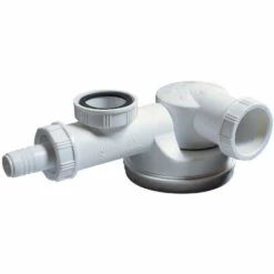 Siphon D'évier Avec Prise M.A.L. - 1'1/2 - Ø 40 Mm - Wirquin Pro