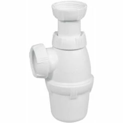WIRQUIN Siphon Lavabo Diamètre 32 Mm - Filetage 33 X 42 Mm