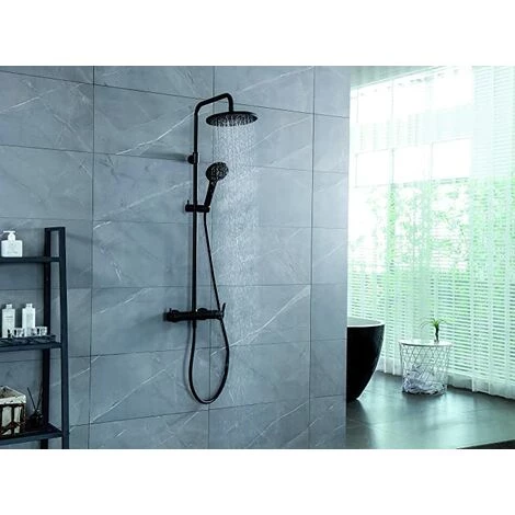 WIRQUIN Colonne Black Touch Comfort à Mitigeur Thermostatique 5 WIRQUIN Colonne Black Touch Comfort à Mitigeur Thermostatique – Image 5