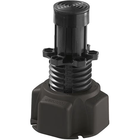 Lot De 4 Pieds Pour Receveur De Douche Wirquin 30720536, Noir 2 Lot De 4 Pieds Pour Receveur De Douche Wirquin 30720536, Noir – Image 2