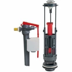 Wirquin One + Jollyfill, Mécanisme à étrier Avec Robinet Flotteur - Mecanisme Double Chasse Jollyfill Sil 3/8' Laiton - Wirquin Pro - 10722123