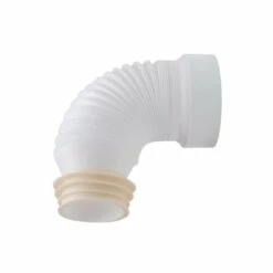 Pipe WC Extensible à Lèvres économique Sans Armature Métallique D110 Wirquin 71230000, Blanc