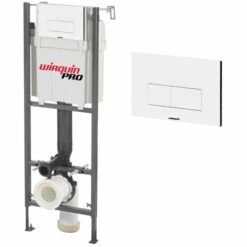 WIRQUIN Bati INITIO + Plaque Blanche Modele DESIGN