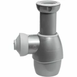 Siphon De Lavabo Wirquin Universel Gris