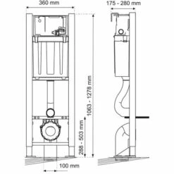 Pack Universel WC Suspendu Smart Rock Wirquin 55722933, Blanc Et Gris -France WIRQUIN Soldes 2022 28590936 3