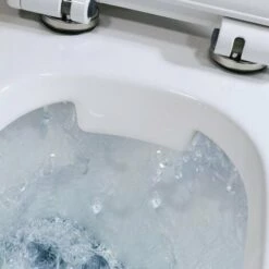 WIRQUIN Pack Complet WC Sans Bride Bati Autoportant + Cuvette Blanche Sans Bride + Plaque Chromée DESIGN -France WIRQUIN Soldes 2022 32734569 3