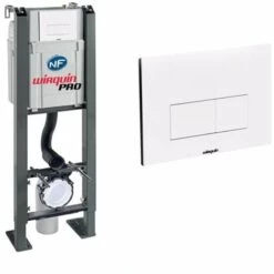 WIRQUIN Bati Autoportant Modele CHRONO + Plaque Blanche DESIGN