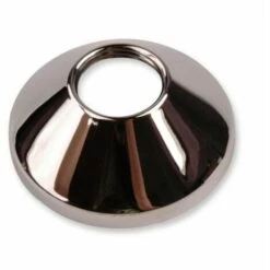 WIRQUIN Plaqué 1/2 "cône Chromé Robinet / Couvercle Du Robinet Col Rose Colliers Métalliques Cône