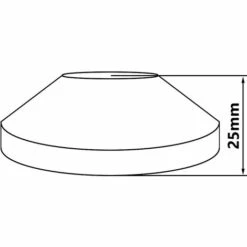 WIRQUIN Plaqué 1/2 "cône Chromé Robinet / Couvercle Du Robinet Col Rose Colliers Métalliques Cône -France WIRQUIN Soldes 2022 3447785 3