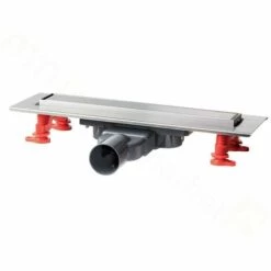 Caniveau De Douche, Grille VENISIO SLIM 500 MM Inox Brossé WIRQUIN