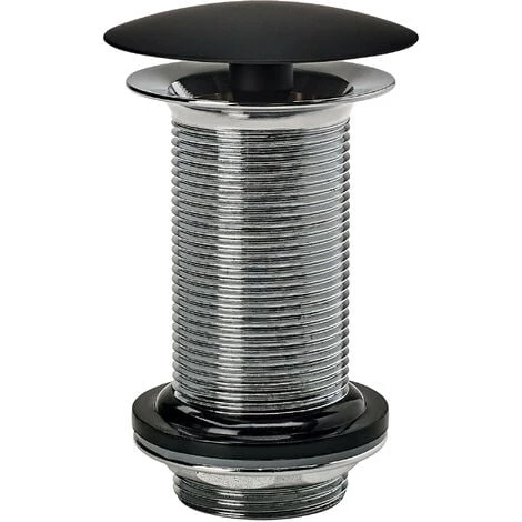 WIRQUIN Bonde Statique Noir - 30722855 - Waste Black 1 WIRQUIN Bonde Statique Noir - 30722855 - Waste Black