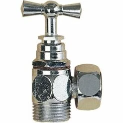 Robinet D'arrêt Équerre WC Wirquin R21 Nickelé Chromé