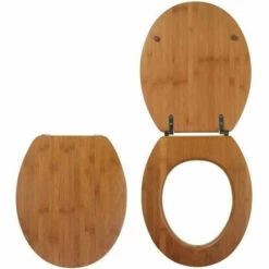 WIRQUIN - Abattant Casual Line Bamboo Nature