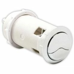 Bouton Chromé Pour Bâti-support Gaine Technique WIRQUIN