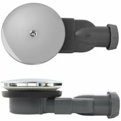 Bonde De Douche Pour Receveur Extra-plat - Slim Douche A Membrane D40-43 Receveur En Gres Ou Synthèse ABS - Wirquin Pro - 30719686