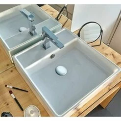 WIRQUIN Bonde De Lavabo Design à écoulement Libre Sans Trop Plein -France WIRQUIN Soldes 2022 54722864 4