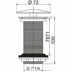 WIRQUIN Bonde De Lavabo Design à écoulement Libre Sans Trop Plein -France WIRQUIN Soldes 2022 54722864 5