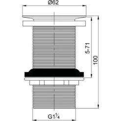 WIRQUIN Bonde De Lavabo Design Sans Trop Plein 9 WIRQUIN Bonde De Lavabo Design Sans Trop Plein -France WIRQUIN Soldes 2022 55644203 5