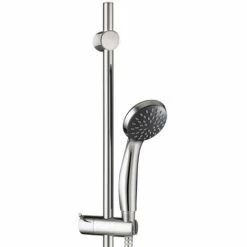 WIRQUIN Colonne Barre De Douche Chromee Entraxe Reglable 70 Cm Douchette Monojet Mobile -France WIRQUIN Soldes 2022 57762921 3