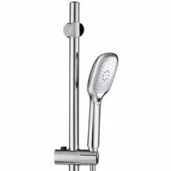 WIRQUIN Colonne Barre De Douche Chromee Entraxe Reglable 70 Cm Douchette 2 Jets Mobile -France WIRQUIN Soldes 2022 57762937 3