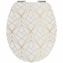 WIRQUIN ABATTANT GEOMETRIQUE GOLD ROSE 20722723