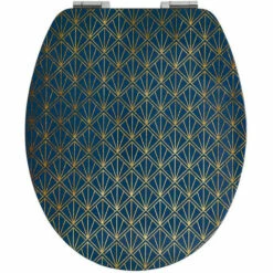 WIRQUIN ABATTANT ART DECO Bleu - 20722720