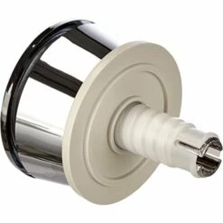 Bouton Simple Poussoir Pour Mécanisme De Wc Wirquin 19007001, Chromé -France WIRQUIN Soldes 2022 59802695 3