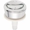 Bouton Double Poussoir Pour Mécanisme De Wc Wirquin 19008001, Chromé