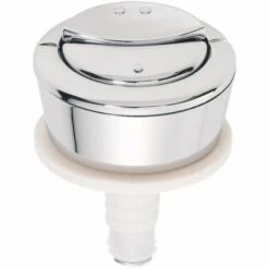 Bouton Double Poussoir Pour Mécanisme De Wc Wirquin 19008001, Chromé