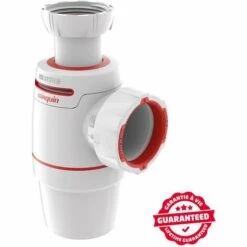 Siphon Neo Air évier Avec Prise Machine à Laver Wirquin 30722155, Blanc