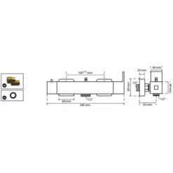 Mitigeur Mécanique Carré Sortie Haute Wirquin 60721402, Chromé -France WIRQUIN Soldes 2022 59802731 3