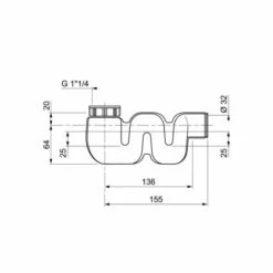 Siphon De Lavabo Souple Extra-plat Compact Wirquin SP3198, Blanc -France WIRQUIN Soldes 2022 59802733 3