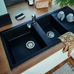 Vidage Pour évier 2 Bacs D90 Avec Trop-plein Rond Et Prise Machine à Laver Wirquin TM210099, Blanc -France WIRQUIN Soldes 2022 59802747 3