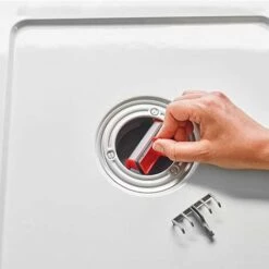 Membrane Slim + Avec Filtre à Cheveux Amovible Pour Bonde De Douche Wirquin 30723382, Rouge Et Gris -France WIRQUIN Soldes 2022 59802768 4