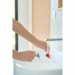 Membrane Slim + Avec Filtre à Cheveux Amovible Pour Bonde De Douche Wirquin 30723382, Rouge Et Gris -France WIRQUIN Soldes 2022 59802768 5