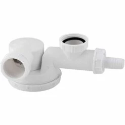 Siphon D'évier 1 Bac Wirquin 31000006, Blanc