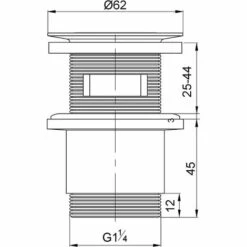 Bonde De Lavabo Design Avec Trop Plein Wirquin 30723427, Chromé -France WIRQUIN Soldes 2022 59802771 5