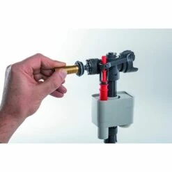 Robinet Flotteur Doblo Alimentation Latérale Ou Basse/servo-valve Wirquin 10722270, Gris -France WIRQUIN Soldes 2022 59803057 5