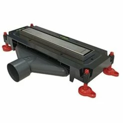 Wirquin 30721183 - Caniveau De Douche So Low L210 Avec Grille En Inox Et Guides Pentes