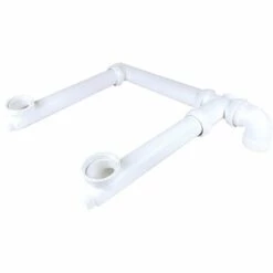 Wirquin Tubulure Double Évier Décalé