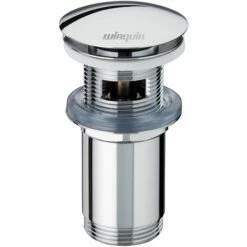 WIRQUIN BONDE LAVABO LAITON QC TROP PLEIN CORPS BONDE LONG - Chrome