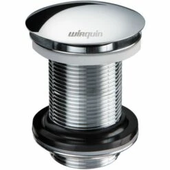 Wirquin Waste 75mm Avec Clic Bassin Chrome - Chrome